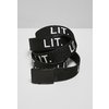 Cinturón LIT extra largo negro