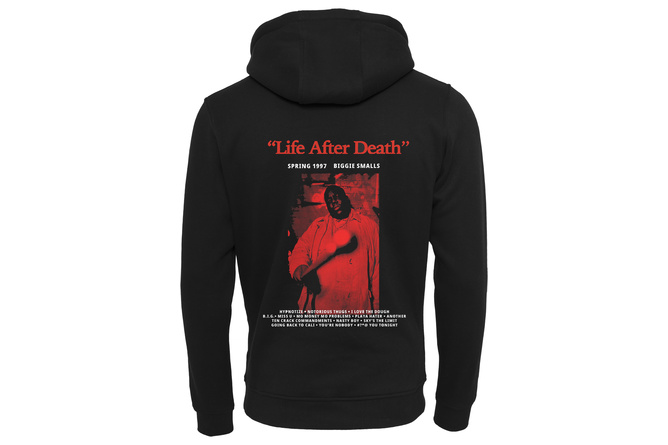 Hoody Notorious Big Life After Death nero