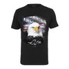 T-shirt American Life Eagle nero