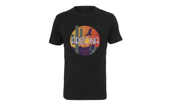 T-Shirt American Life Arizona schwarz