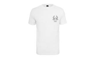 T-Shirt Astro Cancer / Krebs weiß