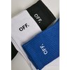 Socken OFF 3-Pack blau/schwarz/weiß