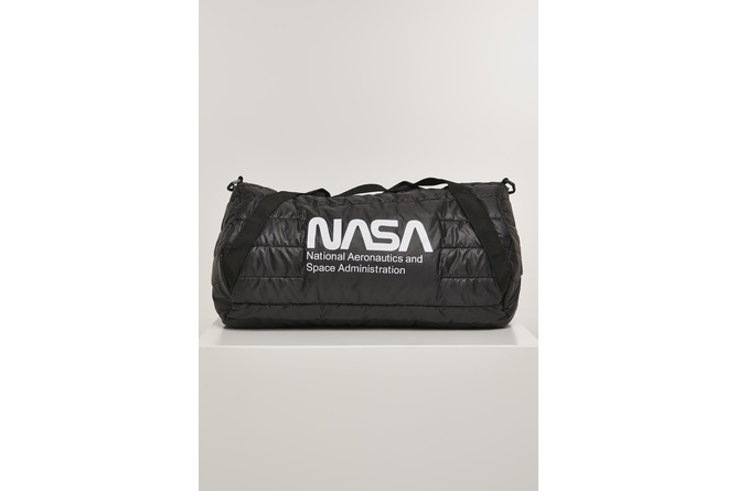 Reisetasche Duffle Bag Puffer NASA schwarz