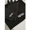 Set pile tubo collo + guanti NASA nero