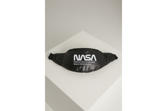 Schultertasche NASA schwarz