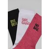 Socken Girl Gang 3-Pack pink/weiß/schwarz