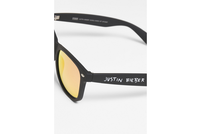Sonnenbrille Justin Bieber schwarz/rot