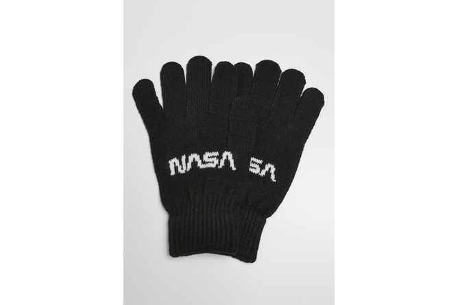 Gants tricotés NASA noir
