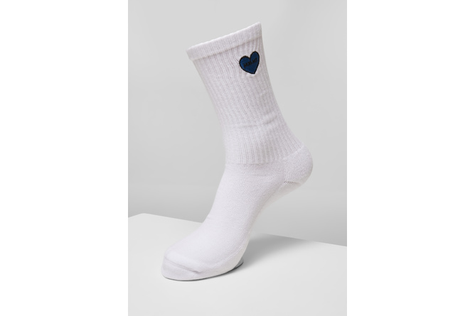 Calcetines Heart Embroidery x3