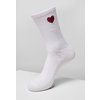 Socks Heart Embroidery 3-pack