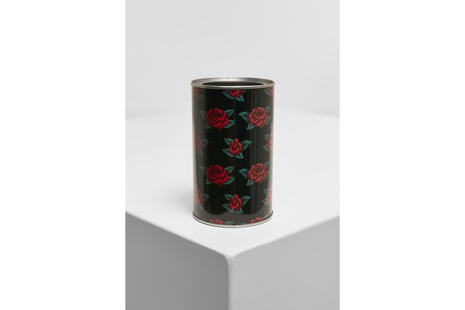 Bleistiftbecher Roses schwarz/rot