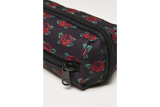 Pencil Case MAXISCOOT Roses | black/red