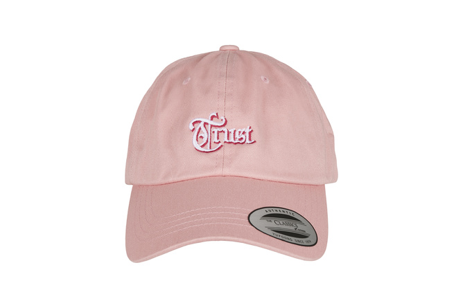 Baseball Cap Dad Hat Trust pink
