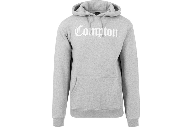 Hoodie Compton heather grau