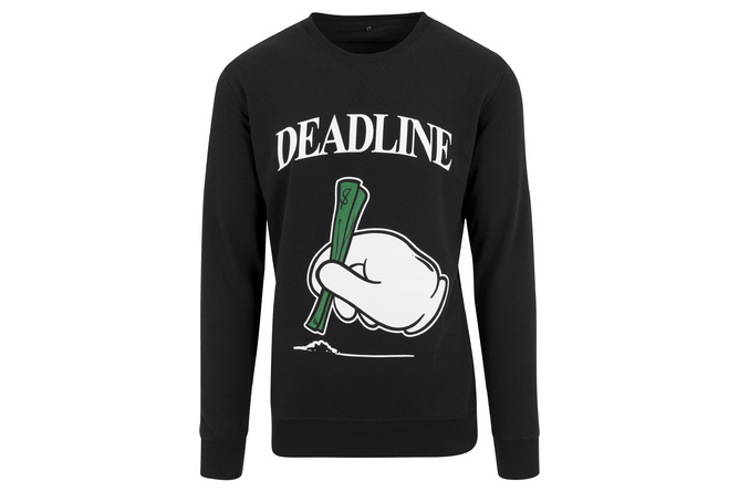 Sweater Rundhals / Crewneck Deadline schwarz