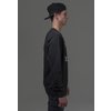 Pull col rond Real Friends noir