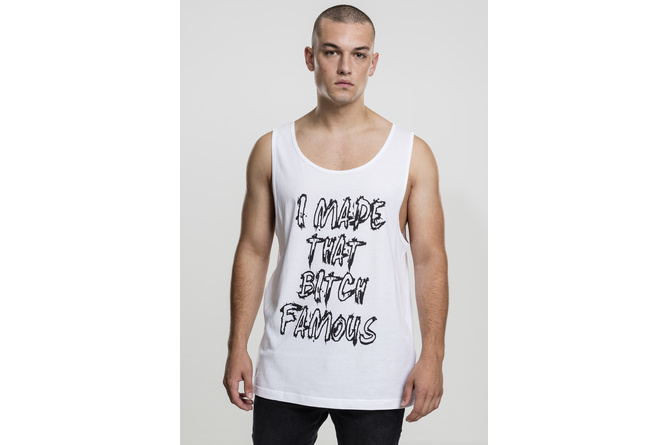 Tank Top Famous weiß