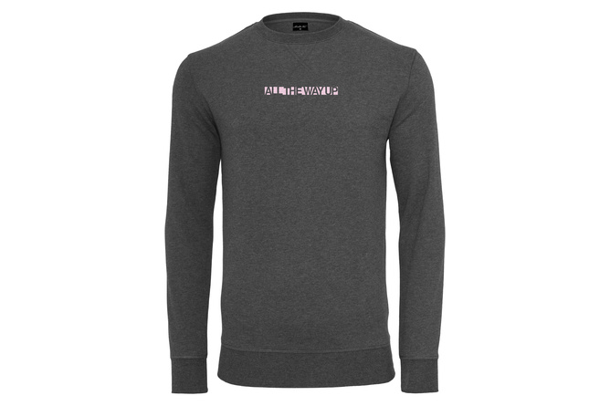 Maglione girocollo All The Way Up Logo charcoal