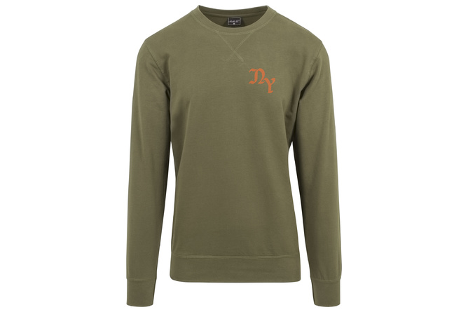 Pull col rond NY olive