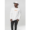 Pull col rond H.A.F. blanc