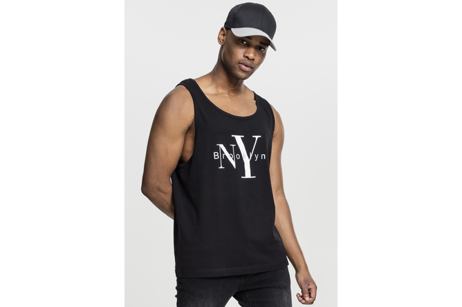 Camiseta Tirantes Hombre NY Brooklyn Negro