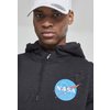 Sudadera con capucha NASA Small Insignia negra
