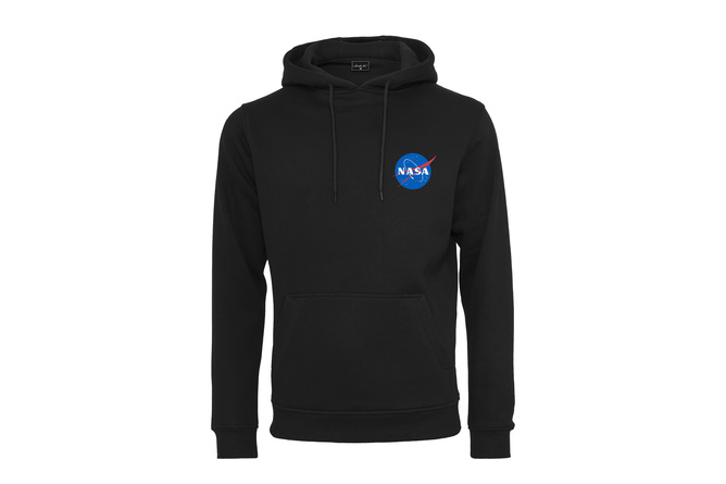 Sudadera con capucha NASA Small Insignia negra