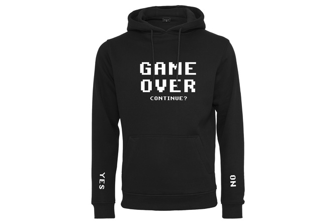 Hoody Game Over donna nero