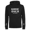 Hoody Game Over donna nero
