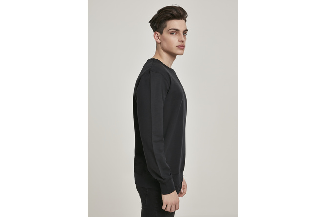 Crewneck Sweater Embroidered Panther black