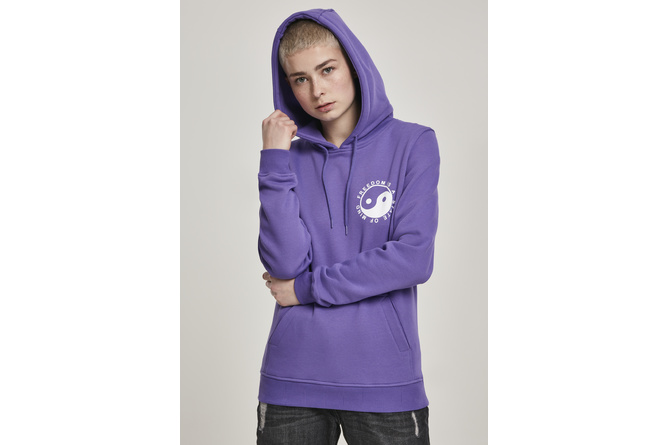 Hoody State of Mind donna ultravioletto