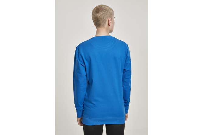 Crewneck Sweater Virtual Girl Ladies cobalt blue