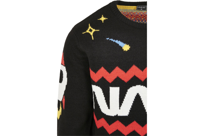 Crewneck Sweater NASA Xmas Sweater black