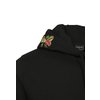 Hoodie Flowers Embroidery black