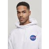 Sudadera con capucha NASA Chest EMB blanca