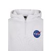 Hoody NASA Chest EMB bianco
