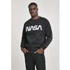 Sweater Rundhals / Crewneck NASA Wormlogo Rocket Tape schwarz