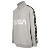 Troyer Sweater NASA Wormlogo Astronaut grigio heather