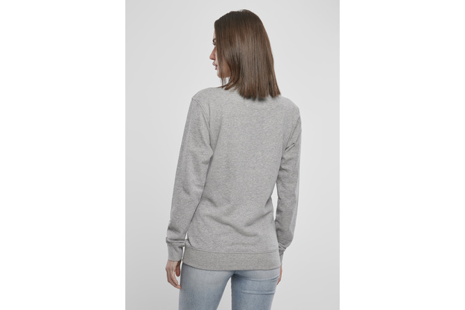 Sweater Rundhals / Crewneck Local Planet Damen heather grau