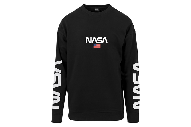 Sweater Rundhals / Crewneck NASA schwarz