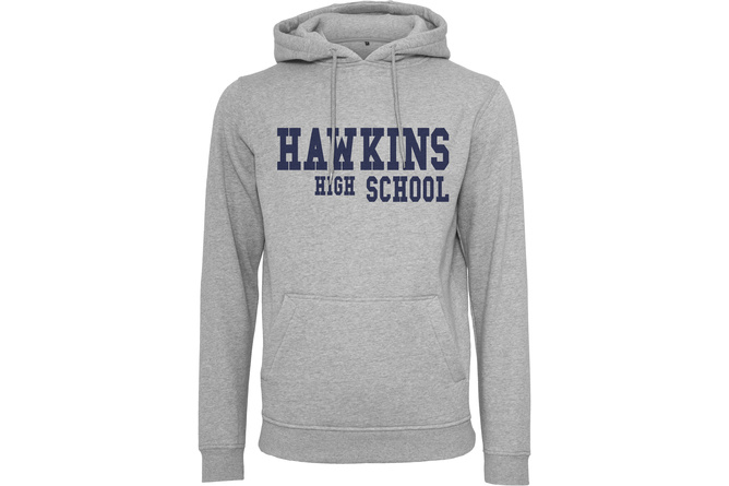 Hoodie Hawkins Highschool heather grey