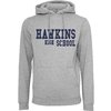 Hoodie Hawkins Highschool heather grau