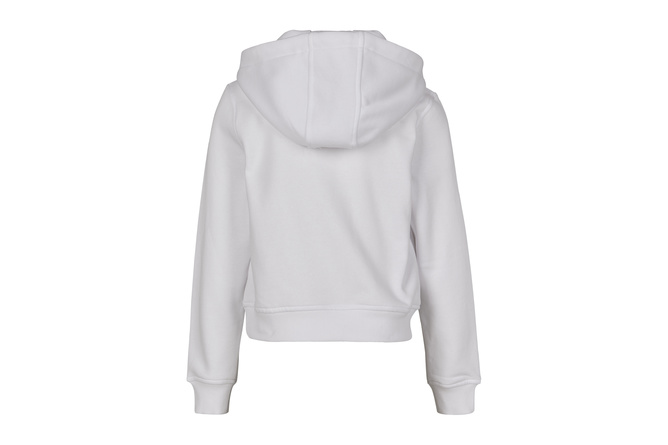 Hoodie Cropped Local Planet Kids white