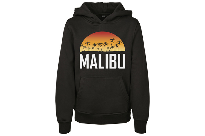 Sweat à capuche Malibu enfant noir