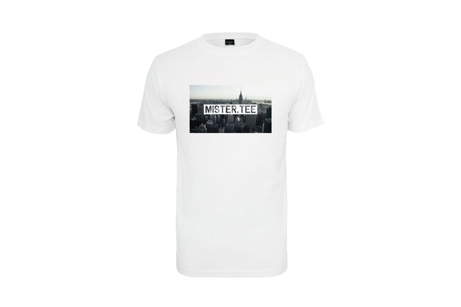 T-shirt Skyline bianco
