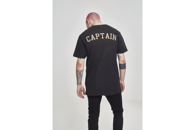 T-shirt Captain nero