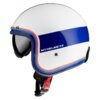 Jet / Open Face Helmet MT Le Mans 2 SV Tant white / red / blue glossy