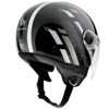 Jet / Open Face Helmet MT Street Scope black / grey glossy