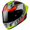 Integralhelm MT Helmets KRE+ Carbon Projectile D2 grau