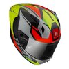 Casco Integral MT Helmets KRE + Carbono Projectile D2 Gris